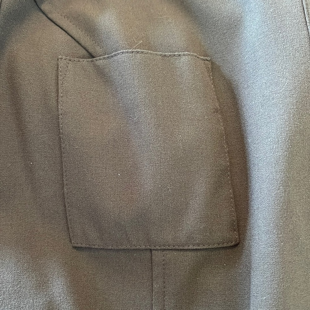 Talbots - Beautiful Brown Buttoned Dress - Size 12 Petite - Picture 7 of 16
